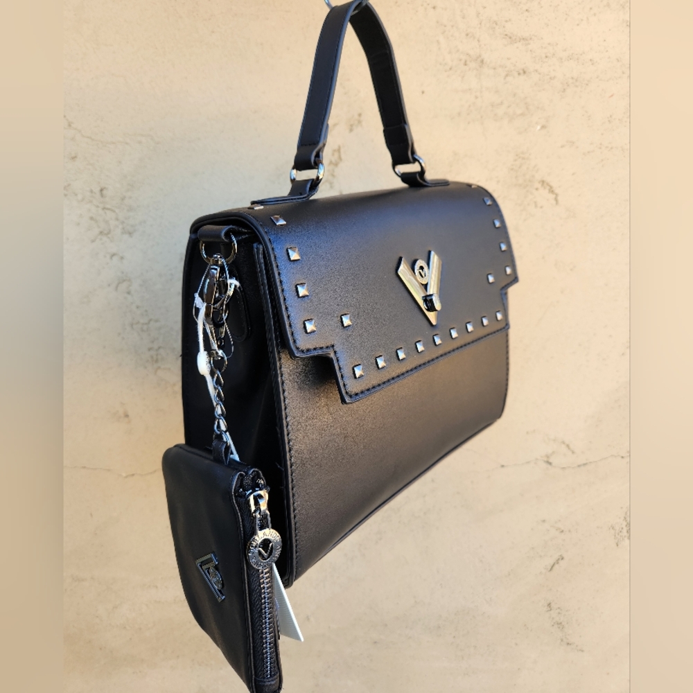 Valentino Orlandi Black Satchel Bag - Picture 9 of 12